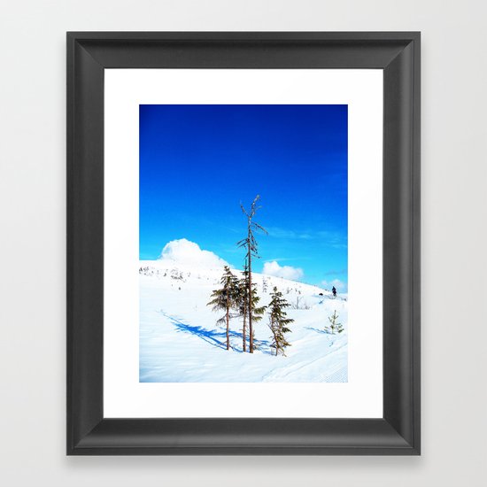 Still winter (easter in Norway 2013) Framed Art Print
