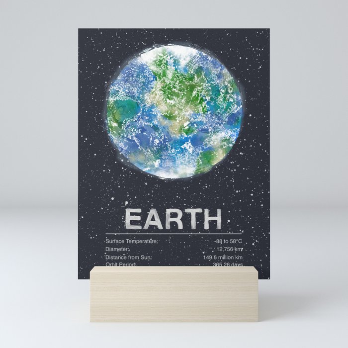 Earth Mini Art Print