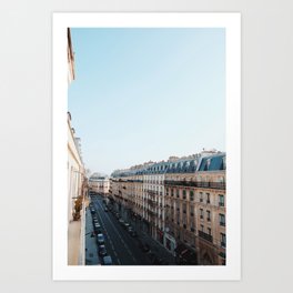 Paris - Rue Monge 2 Art Print