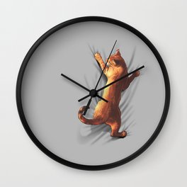 CAT Wall Clock