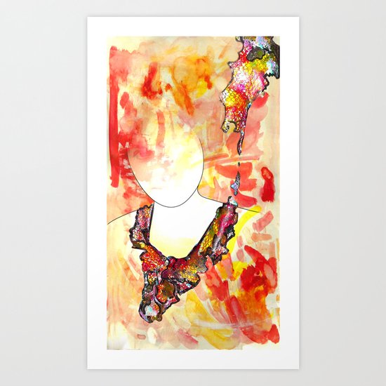 New Eyed Girl Art Print