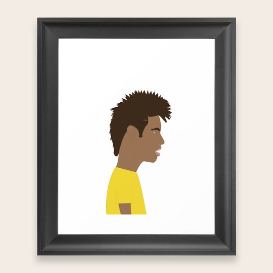 Neymar Framed Art Print