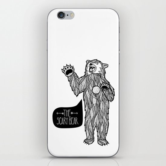 Scary Bear 2 iPhone Skin