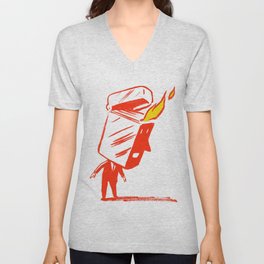 Lighten Up Unisex V-Neck