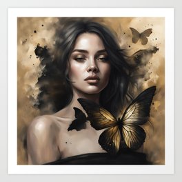Butterflies #1 Art Print