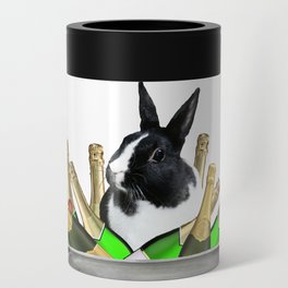Prosecco Cooler Sparkling Wine Bottles Bunny Rabbit  Can Cooler