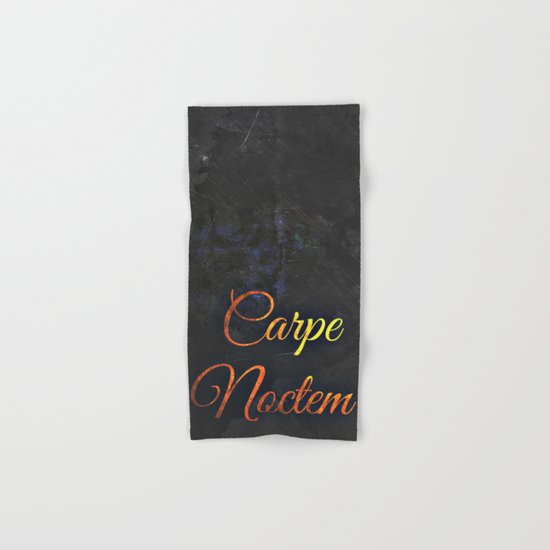Carpe Noctem (Seize The Night) 2 Hand & Bath Towel