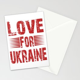 Love For Ukraine Stationery Card