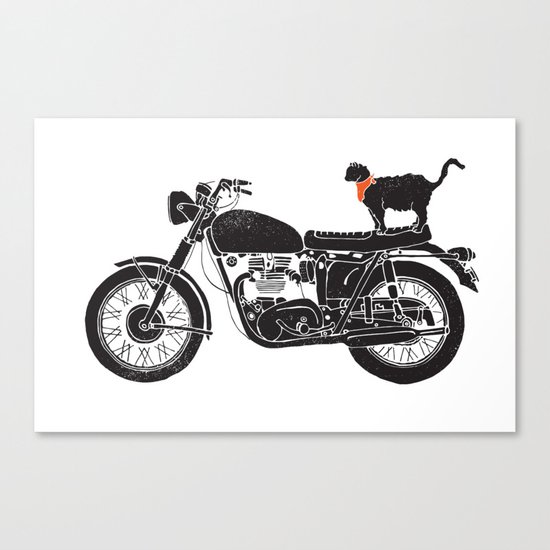 Purrfect Roadtrip.. Canvas Print