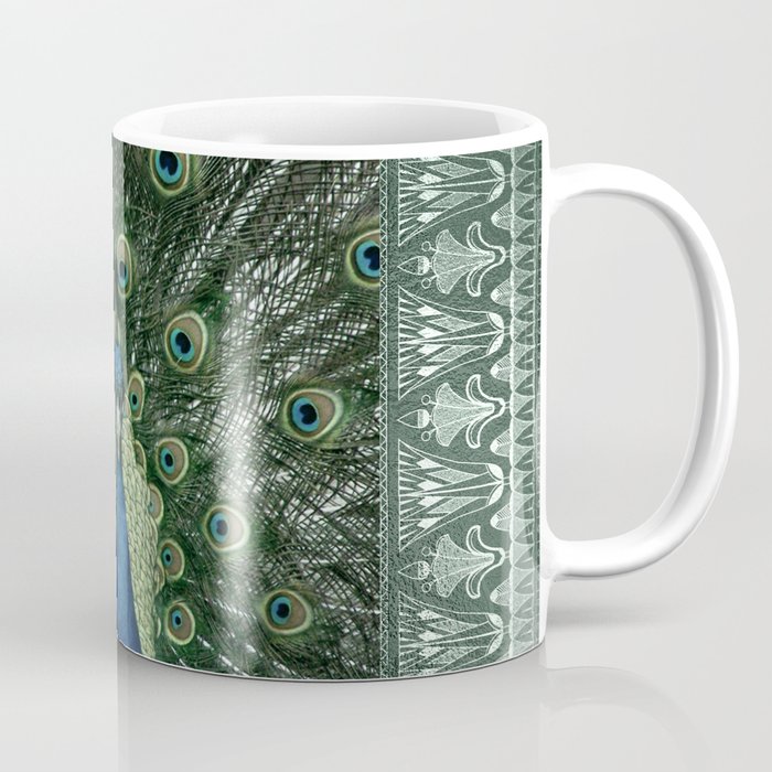 Peacock Art Coffee Mug