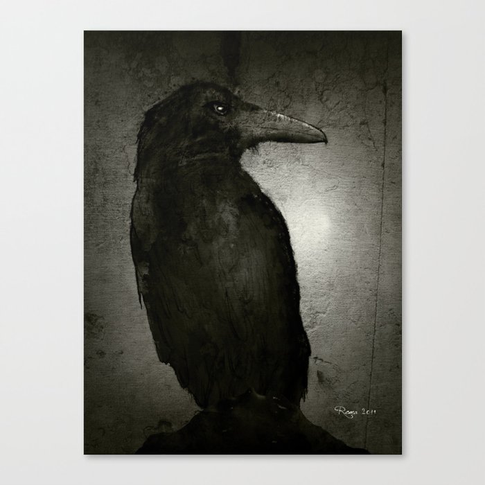 The Crow Canvas Print