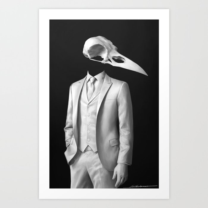 Khonshu Art Print by ECairns Art | Society6
