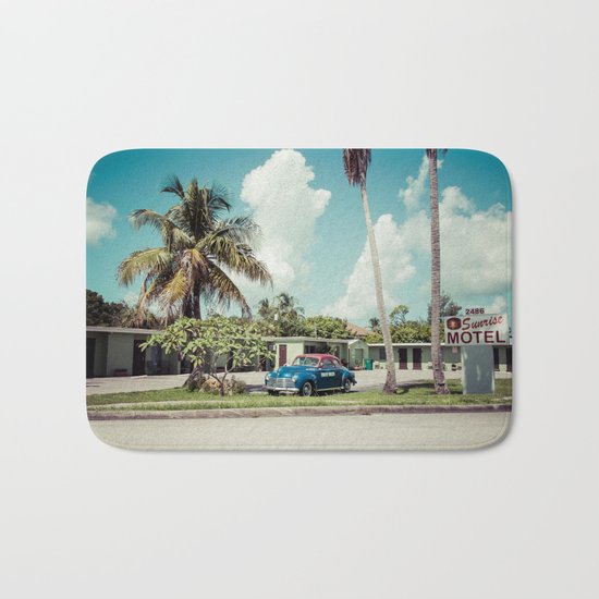 Vintage Motel Bath Mat