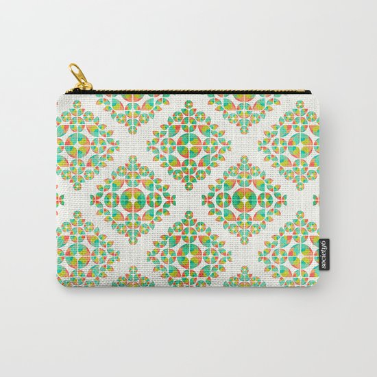 Fantasy Garden Pattern Carry-All Pouch
