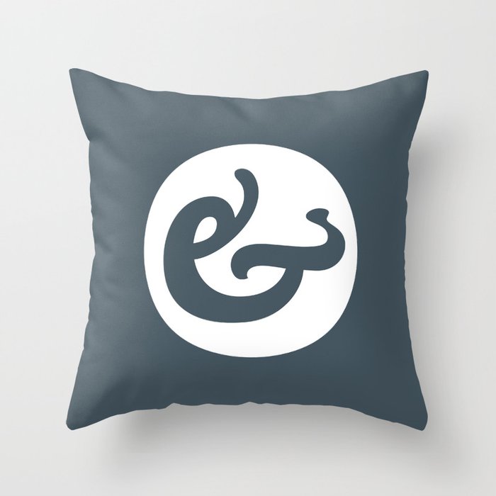 Ampersand Series - #1 Throw Pillow