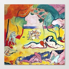 Henri Matisse The Joy of Life Canvas Print