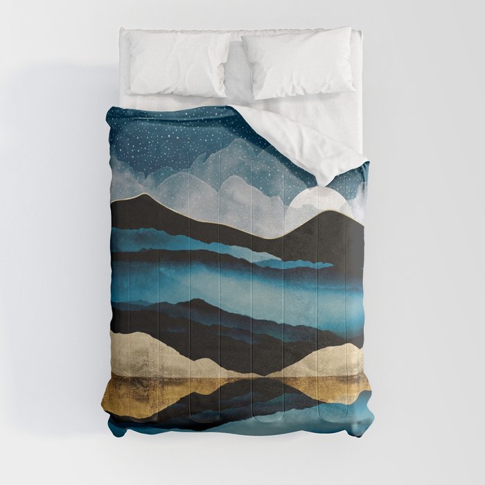 Midnight Mountain Comforter