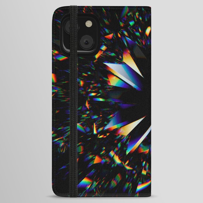 Illusion prism optic iPhone Wallet Case