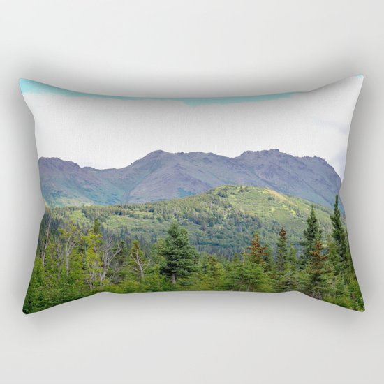 The Mountains Are Calling . . . Rectangular Pillow