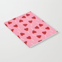  Heart Lollipop Notebook