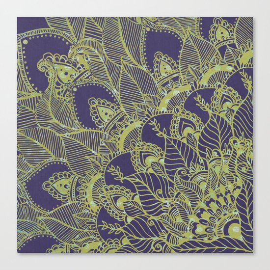 Green Garden Canvas Print