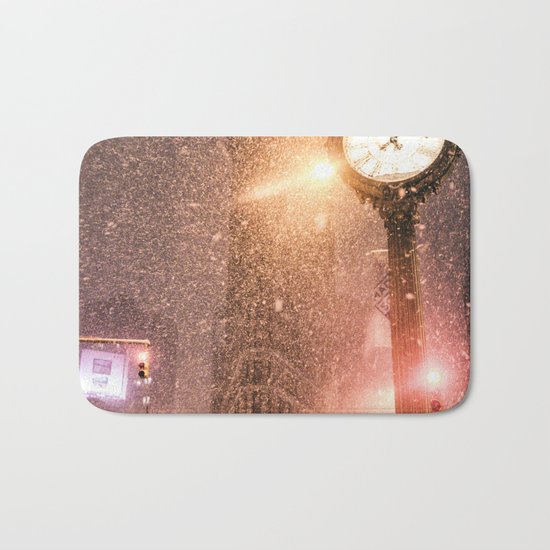 New York City Snow Bath Mat