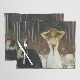 Edvard Munch Ashes Aske Placemat