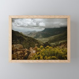 Lost Mine Trail, Big Bend Framed Mini Art Print