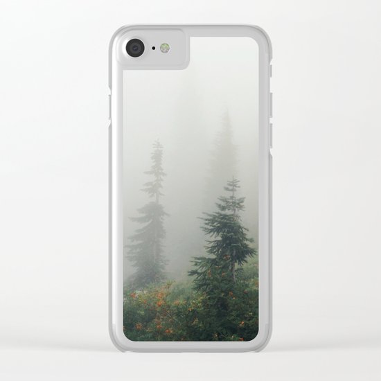 Mt Hood National Forest Clear iPhone Case