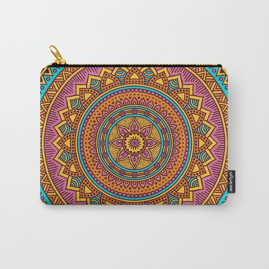 Hippie mandala 63 Carry-All Pouch
