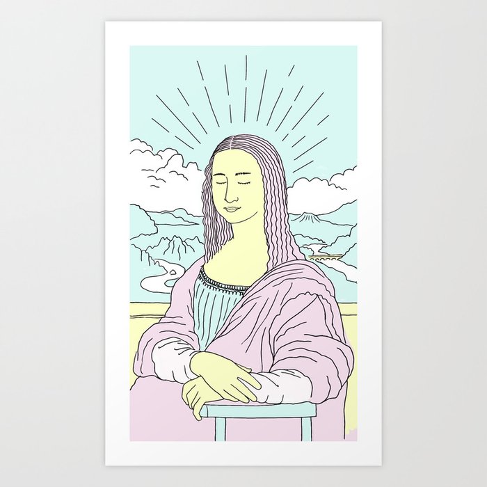 Discover the motif MONA LISA POP by Robert Farkas as a print at TOPPOSTER
