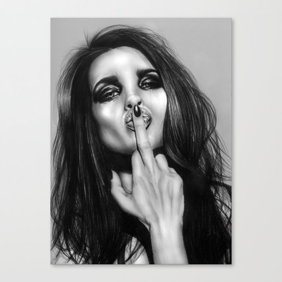 + The Bird is Back + Canvas Print