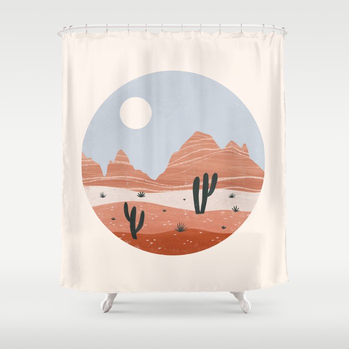 sierra estrella Shower Curtain