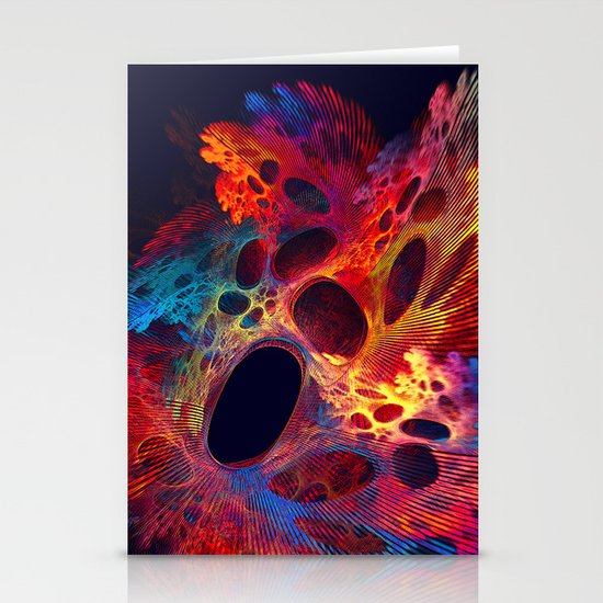 Red Algae Stationery Cards