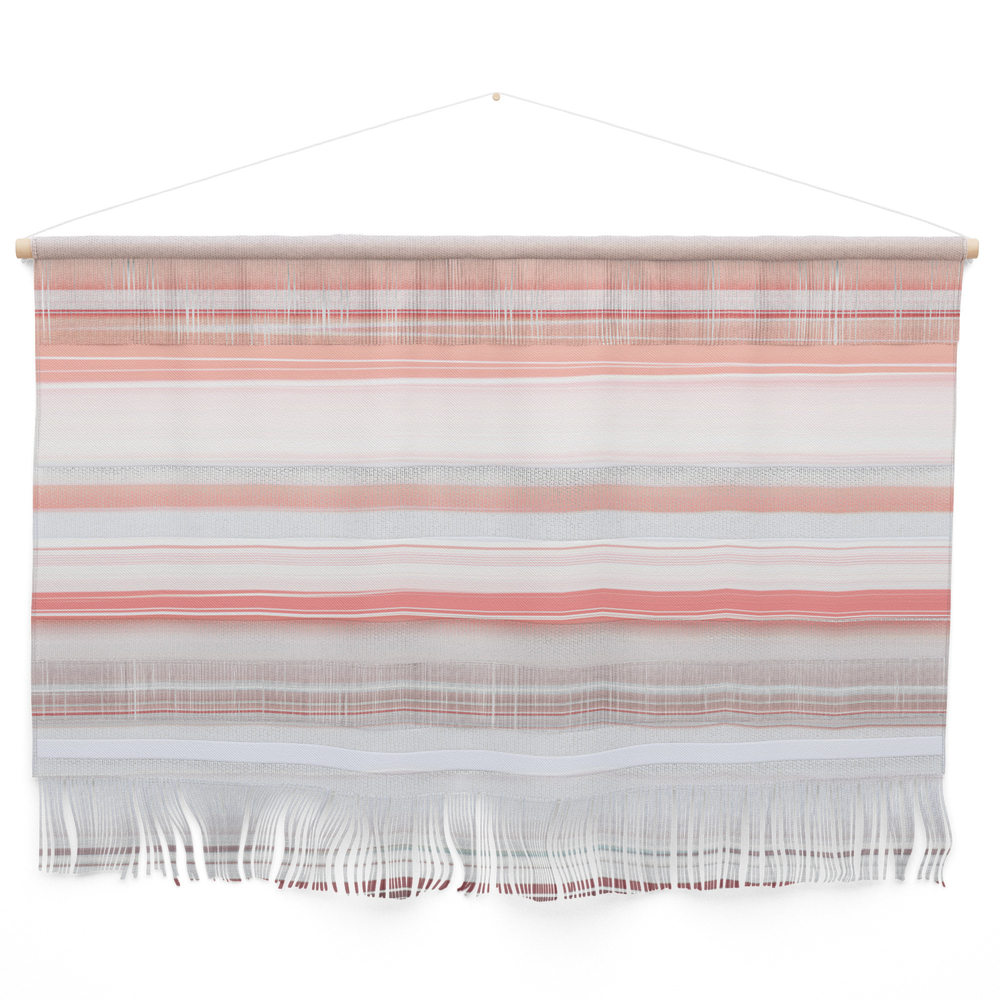 Spread White Pink Wall Hanging by bespired