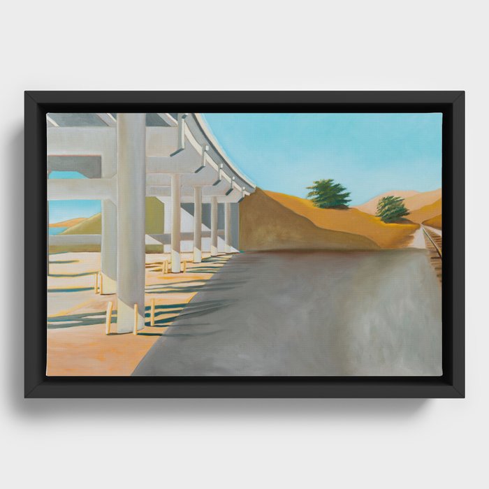 Emma Wood State Beach  Framed Canvas