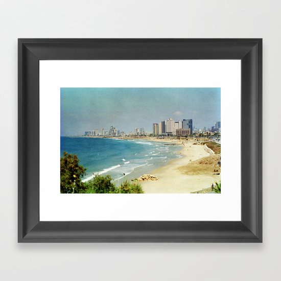 Dreamy Beach Framed Art Print