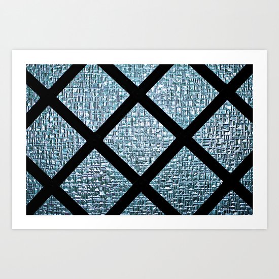 Windowpane Art Print