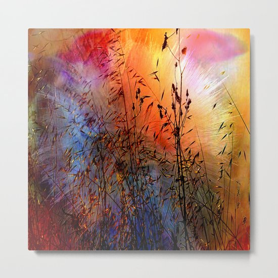 Vintage Nature explosion Metal Print