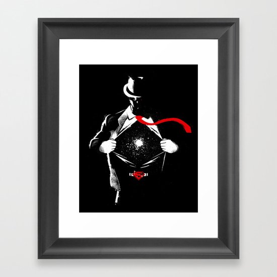 KAL-EL Framed Art Print