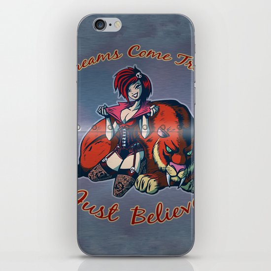 Pin-up Girl iPhone & iPod Skin