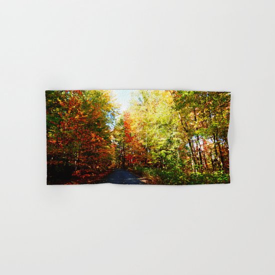 Into the Fall Forest Hand & Bath Towel