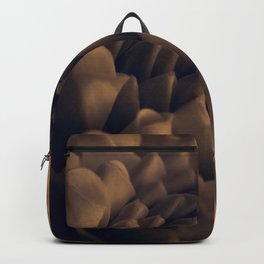 Chocolate Brown Dahlia Clearview Daniel Backpack