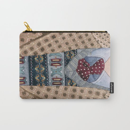 Pattern Dapperness Carry-All Pouch