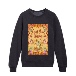 Count Your Blessings Kids Crewneck
