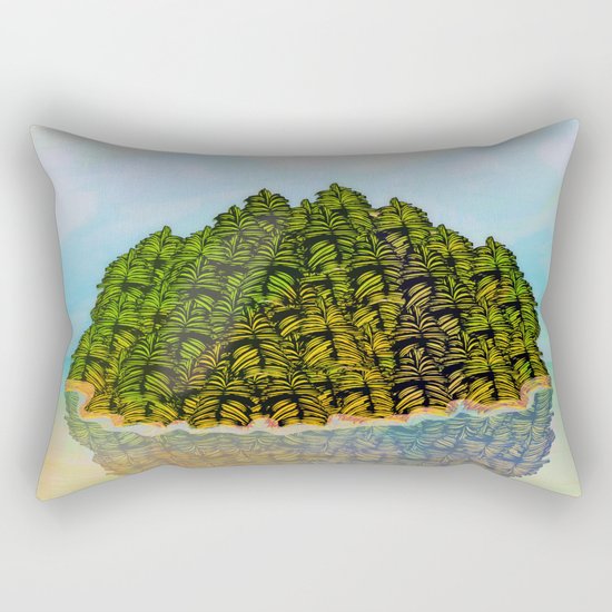 Lost in the Green Island / Nature 05-12-16 Rectangular Pillow