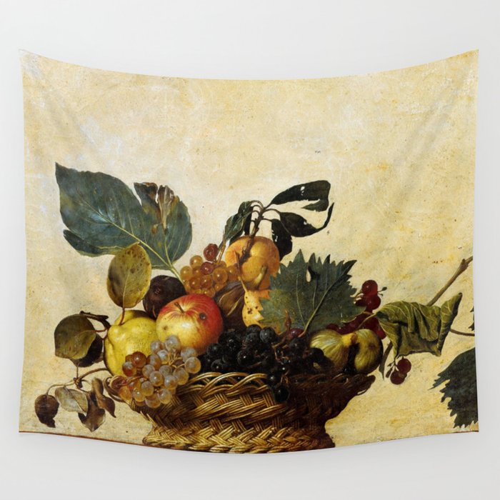 Michelangelo Merisi Da Caravaggio Basket Of Fruit Wall Tapestry