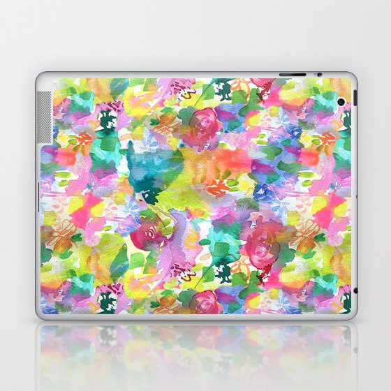 Modern Botanical Watercolor  Laptop & iPad Skin