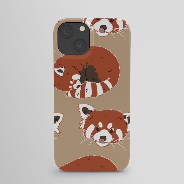 Red panda iPhone Case