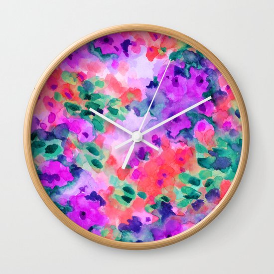 Flourish 2 Wall Clock